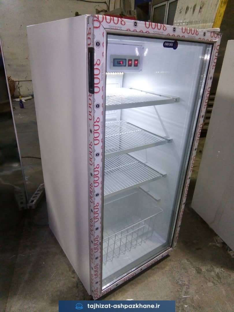 یخچال مینی بار هتلی ویترینی صنعتی 9 فوت
