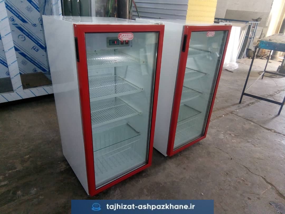 یخچال مینی بار هتلی ویترینی صنعتی 9 فوت