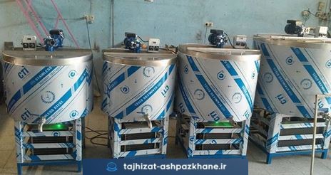 دستگاه شیر سرد کن صنعتی دامداری و لبنیاتی