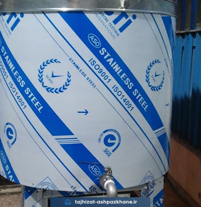 دستگاه شیر سرد کن صنعتی دامداری و لبنیاتی